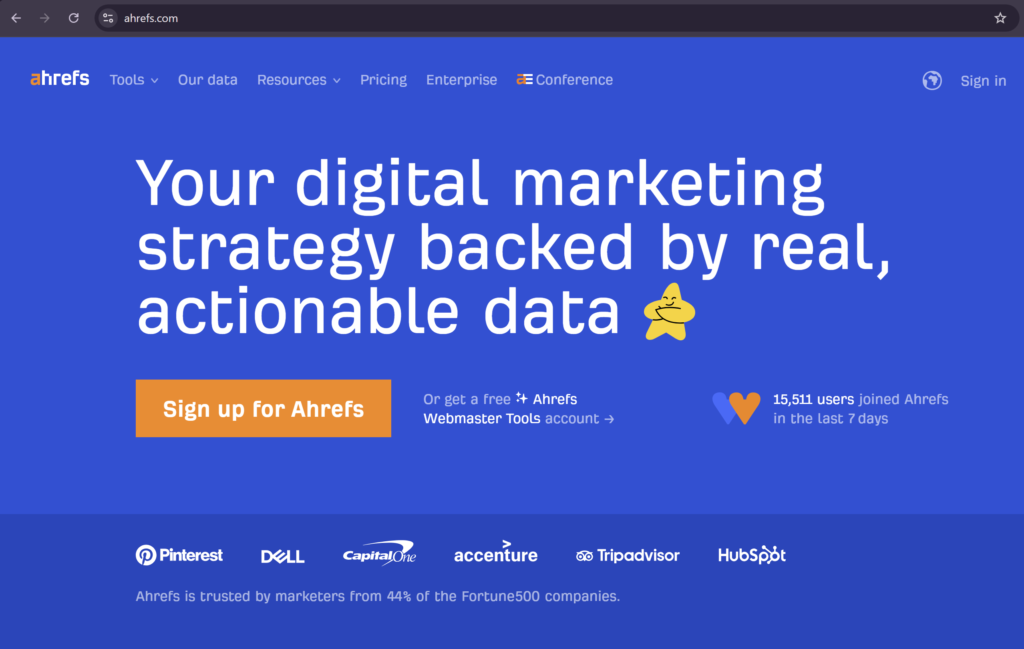 Ahrefs SEO Software